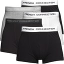 French Connection Herre Fem Pak Boxer Trusser Sort