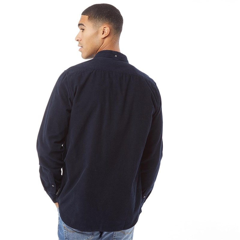 French Connection Herre Cord Langærmet shirts Mørk Marineblå - Billede 2