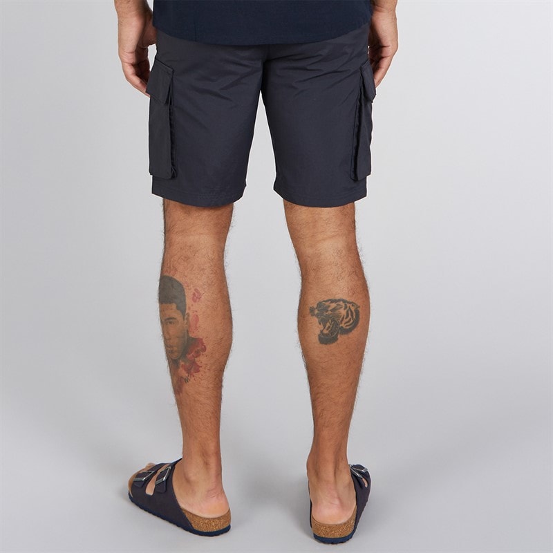 French Connection Herre Cargo Tech Shorts Marine - Billede 2