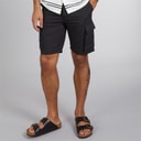 French Connection Herre Cargo Tech Shorts Sort