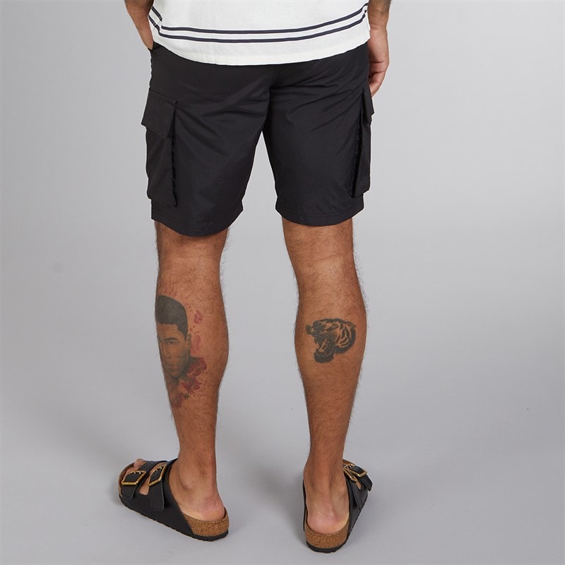 French Connection Herre Cargo Tech Shorts Sort - Billede 2