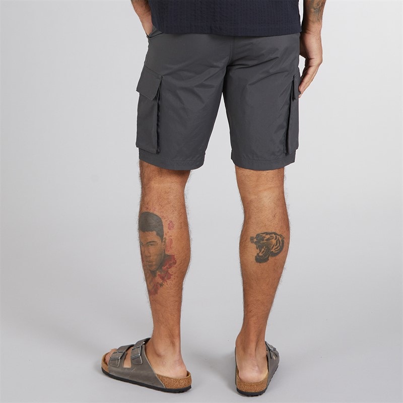 French Connection Herre Cargo Tech Shorts Antracit - Billede 2