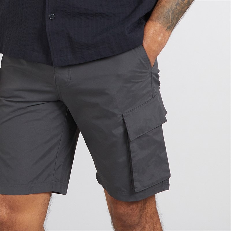 French Connection Herre Cargo Tech Shorts Antracit - Billede 3