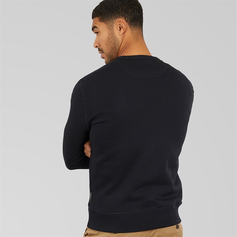 French Connection Herre Sweatshirts Mørk Marineblå - Billede 2