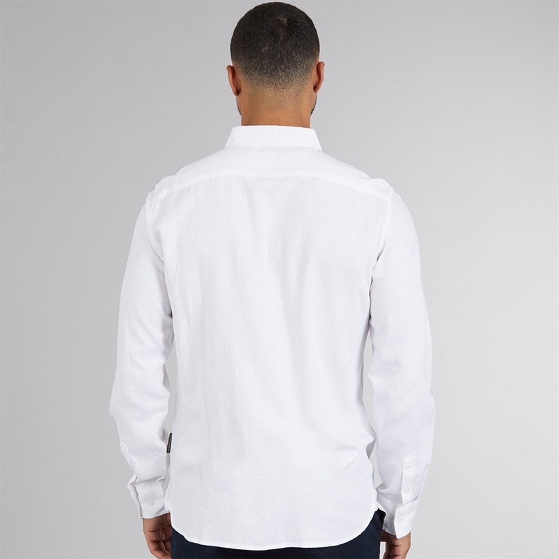 French Connection Herre Langærmet shirts Hvid - Billede 2