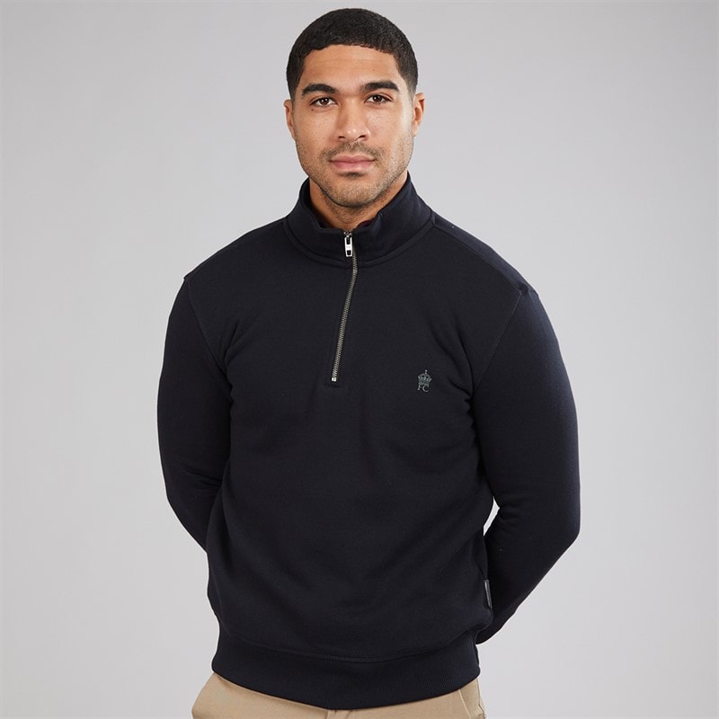French Connection Herre FC Sweatshirts Blå - Billede 5