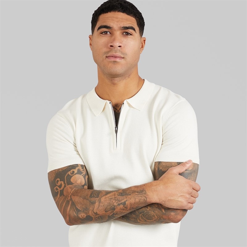 French Connection Herre Kortærmet poloer beige - Billede 3