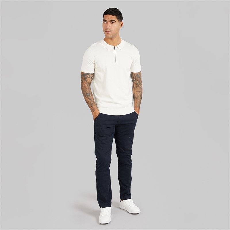 French Connection Herre Kortærmet poloer beige - Billede 4