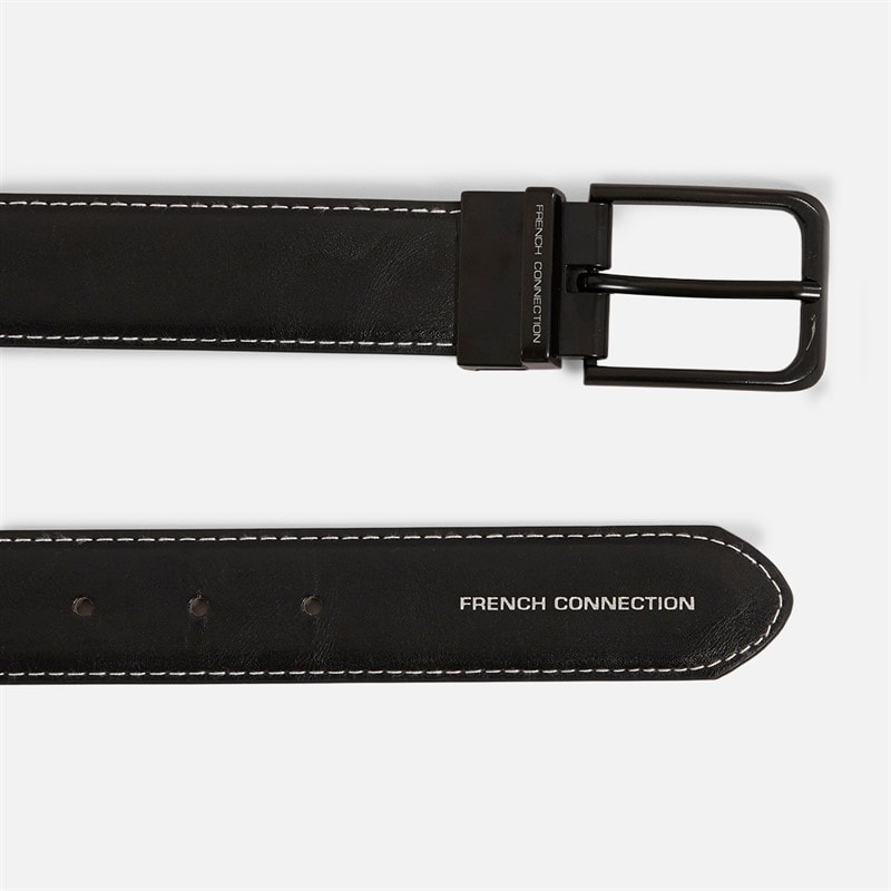 French Connection Herre Stitch Line Reversible Bælter Flerfarvet - Billede 2
