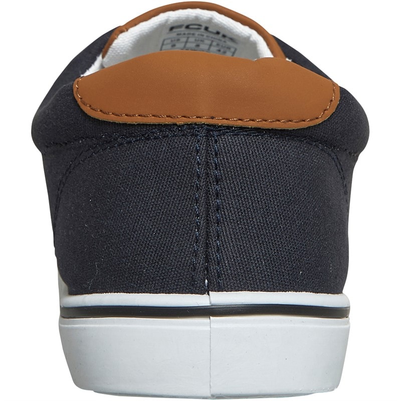 French Connection Herre FCUK Dæk Canvas Pumps Blå - Billede 3
