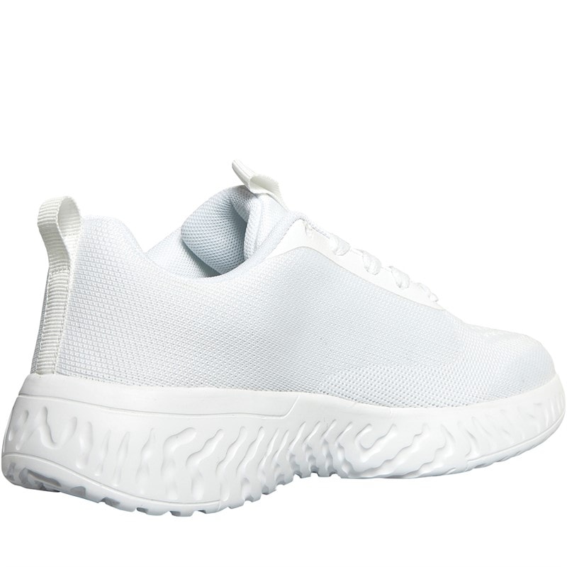 French Connection Hvid Dame V5 Lace Sneakers Mono - Billede 5