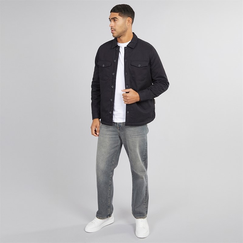 French Connection Herre Arbejdsmand Borg Overshirt Marine - Billede 4