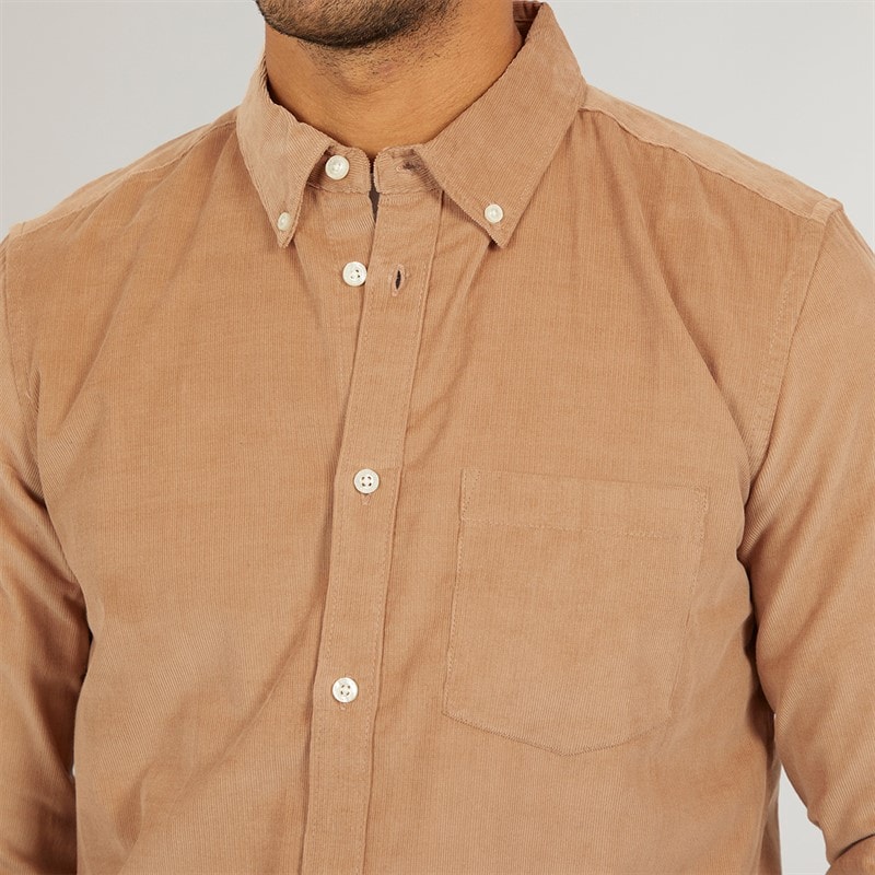 French Connection Herre Langærmet shirts Kamel - Billede 3