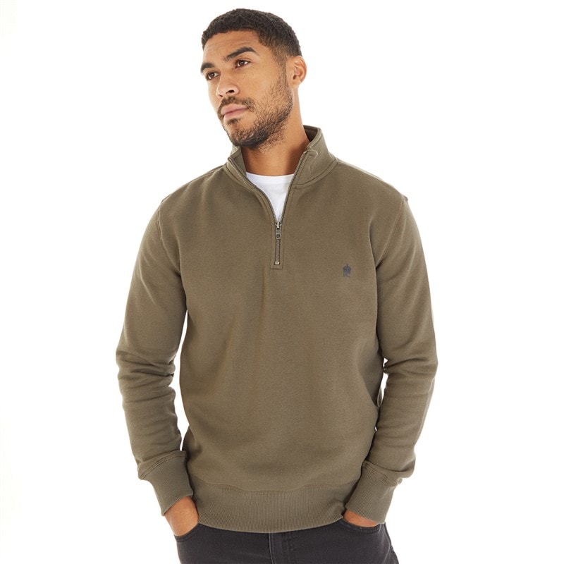 French Connection Herre FC Sweatshirts kakigrøn