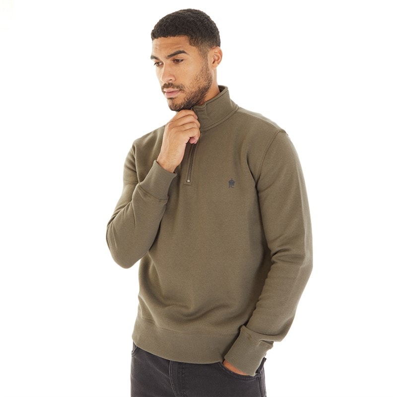 French Connection Herre FC Sweatshirts kakigrøn - Billede 3
