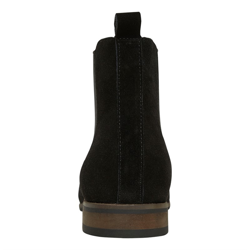 French Connection Herre Suede Chelsea Ankelstøvler Sort - Billede 3