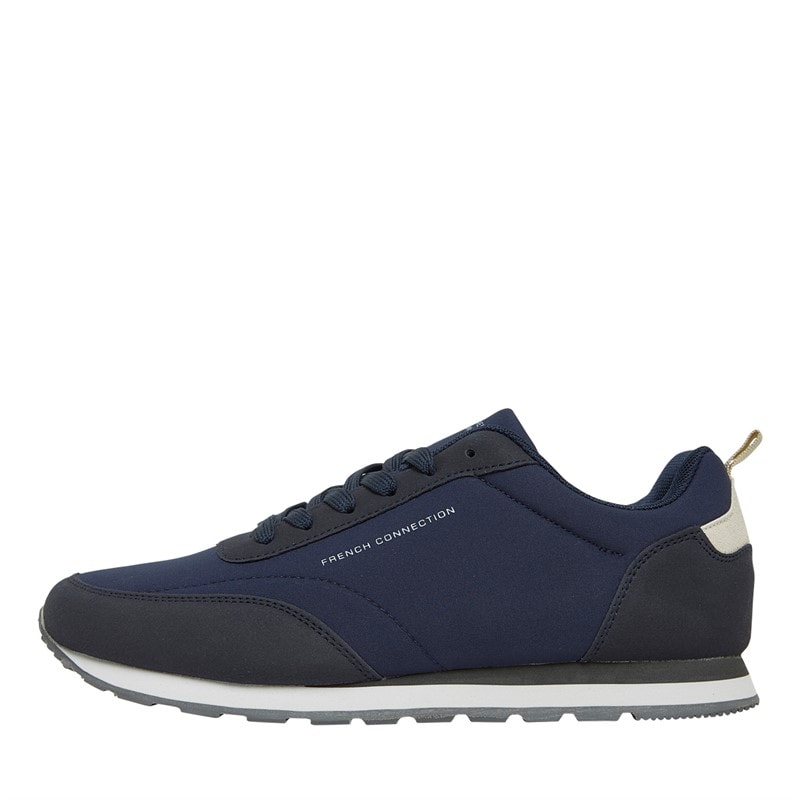 French Connection Herre Wen Logo Sneakers Flade - Billede 1