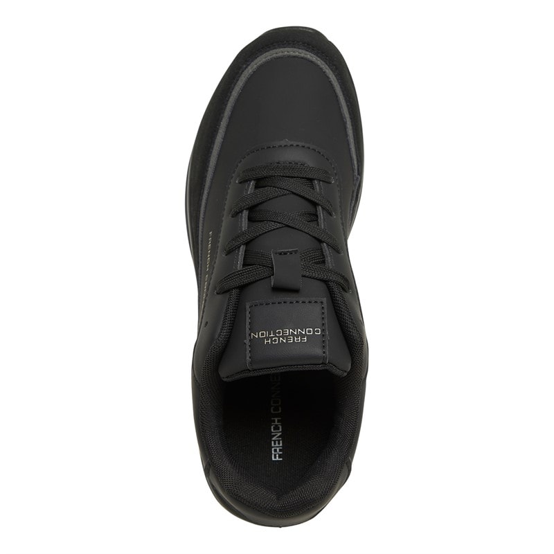 French Connection Drenge Suede Sneakers Sort - Billede 4