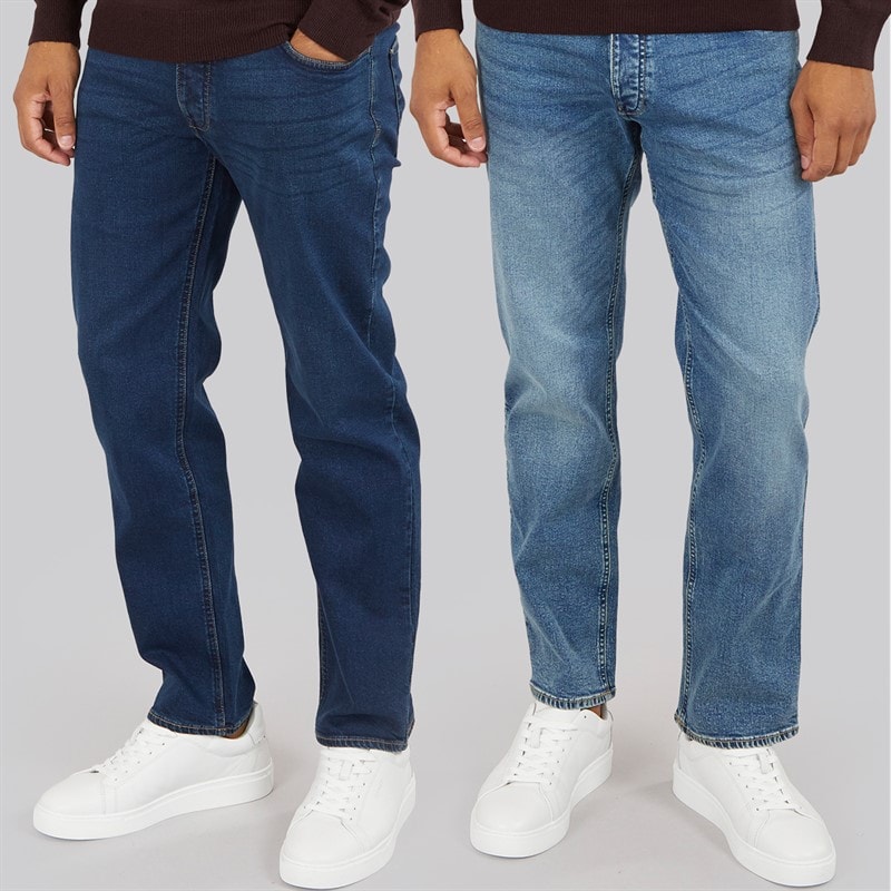 French Connection Herre FCUK Jeans Med Lige Ben Flerfarvet