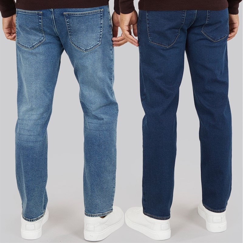 French Connection Herre FCUK Jeans Med Lige Ben Flerfarvet - Billede 2