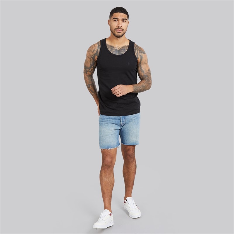 French Connection Herre 3-pak Veste Multi 4 - Sort/Hvid/Lysegrå Melange - Billede 4