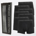 French Connection Herre FC Seven Pakke Boxer Trusser Fc1 Black