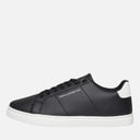 French Connection Herre Contrast Heel Tennis Sneakers Sort