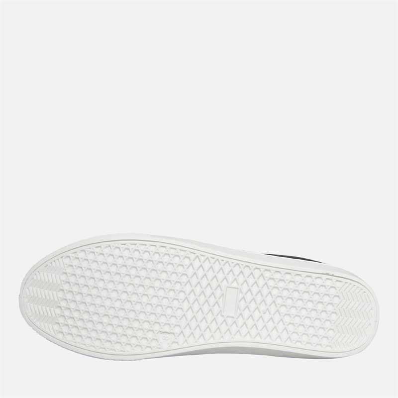 French Connection Herre Contrast Heel Tennis Sneakers Sort - Billede 2