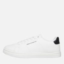 French Connection Herre Contrast Heel Tennis Sneakers Hvid