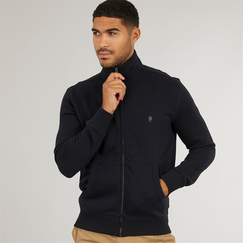 French Connection Herre FC Sweatshirts Blå - Billede 3