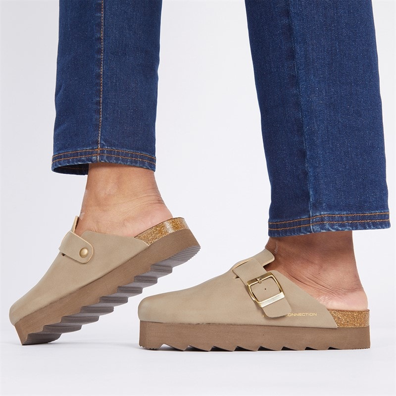 French Connection Dame Sandaler Brun - Billede 1
