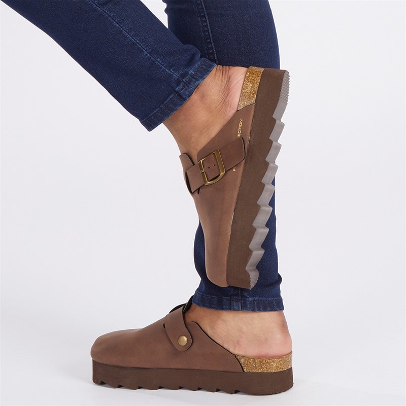 French Connection Dame Sandaler Brun - Billede 4