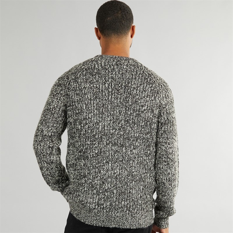 French Connection Herre Space Triple Twist Jumper Sort/Byg - Billede 2