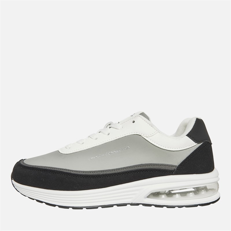 French Connection Herre Bubble Sneakers Hvid/Sort