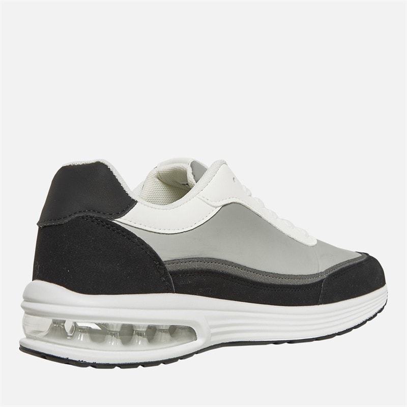 French Connection Herre Bubble Sneakers Hvid/Sort - Billede 5