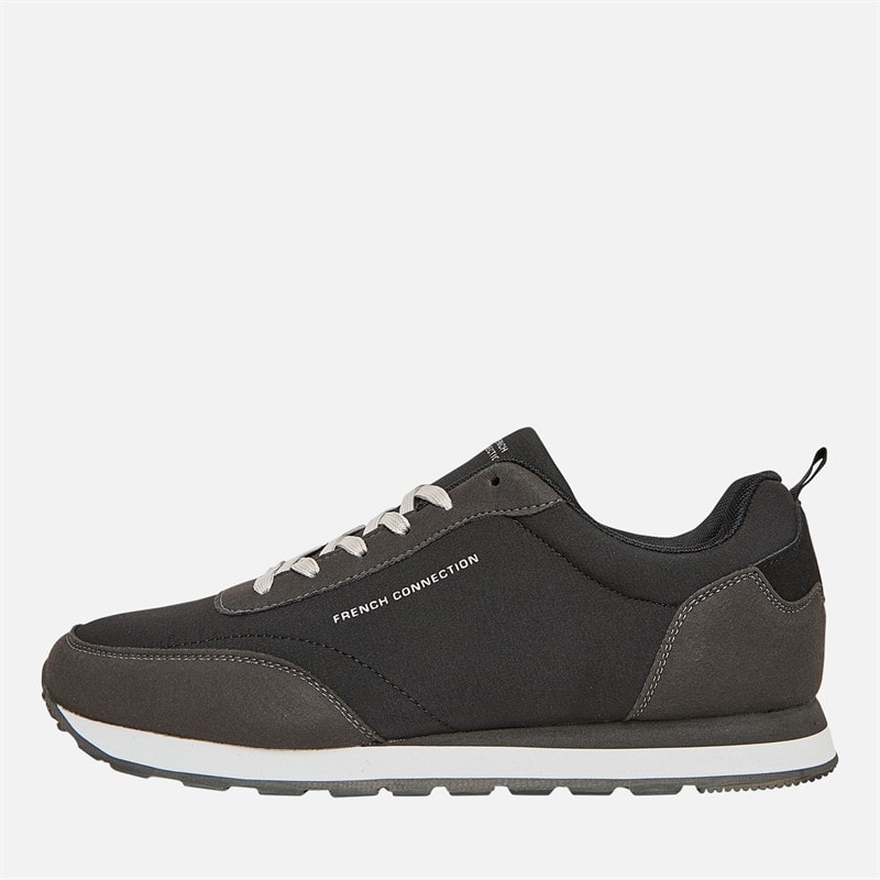 French Connection Herre Wen Logo Sneakers Grå - Billede 1