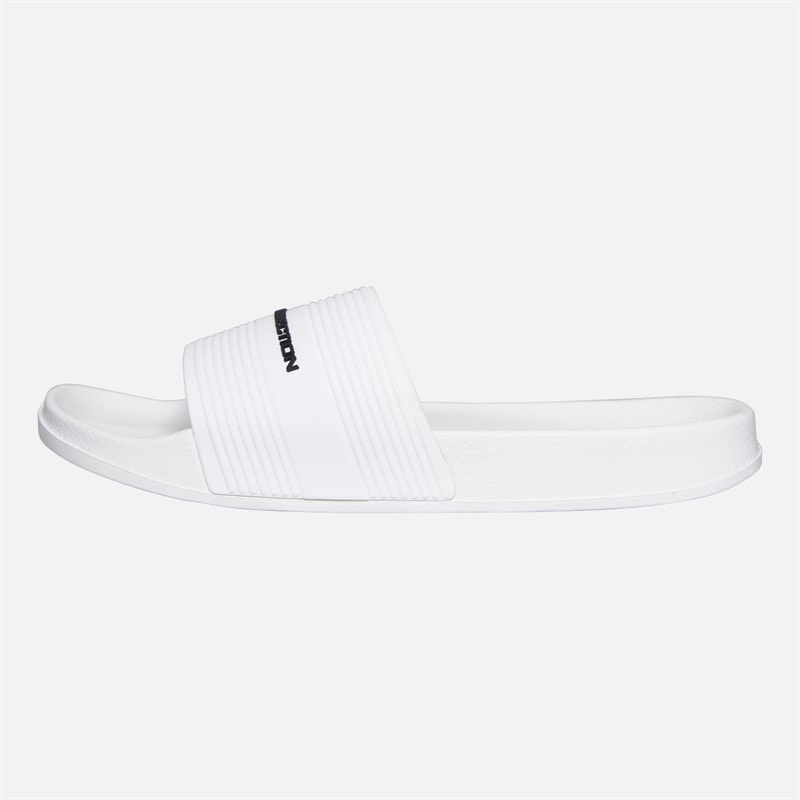 French Connection Herre Strop Slider Hvid/Black Logo - Billede 2