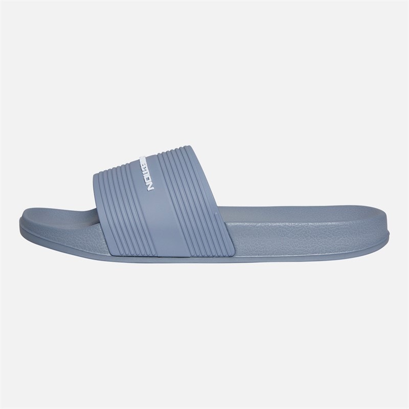 French Connection Herre Sandaler Lys Blå/Hvid Logo Lgt Blue/White Logo - Billede 2