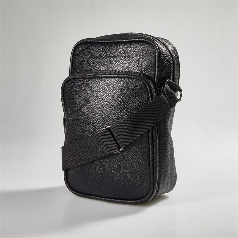 French Connection Herre FC Klassisk Flyvetaske Sort - Billede 1