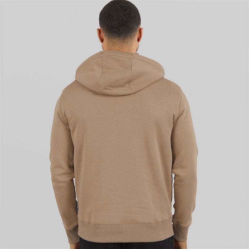 French Connection Herre FC Hættetrøje Mink/Gunmetal - Billede 2