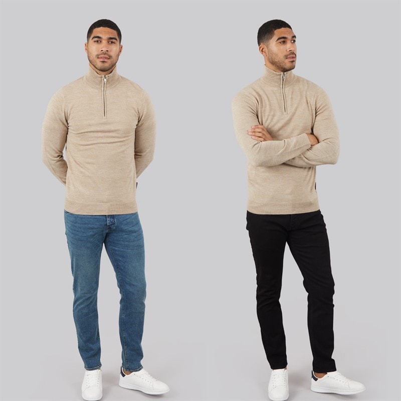 French Connection Herre FCUK To Pak Slim Fit Jeans Blko1/Ind23 - Billede 4