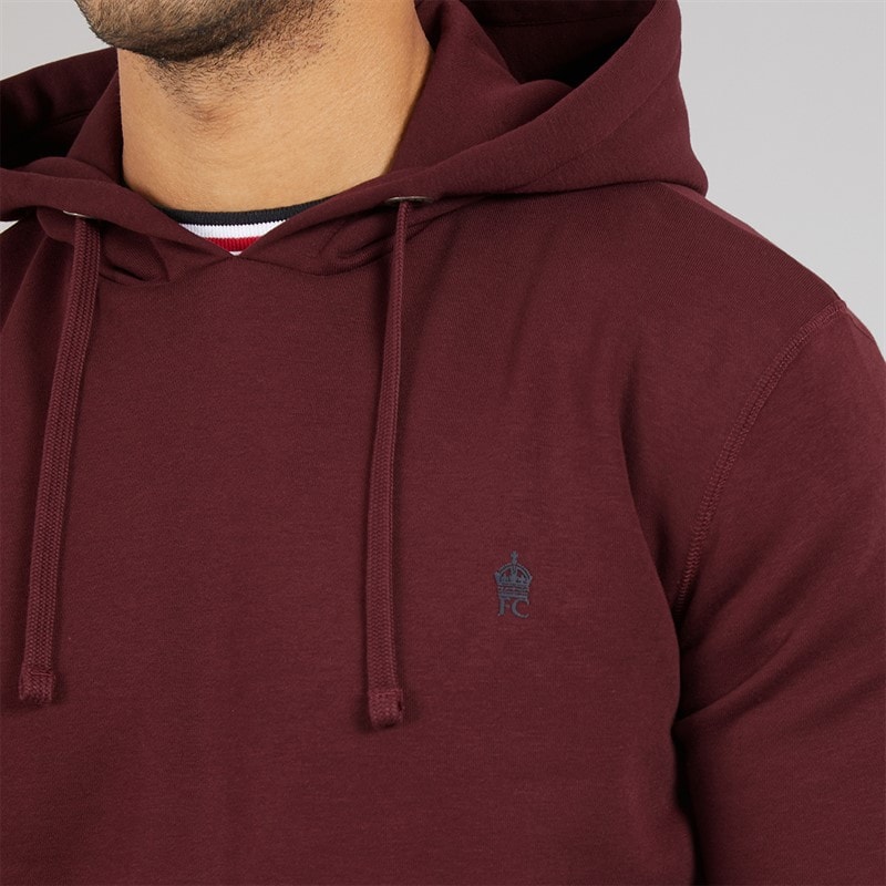 French Connection Herre FC Hoodie Chateaux/Marine - Billede 3