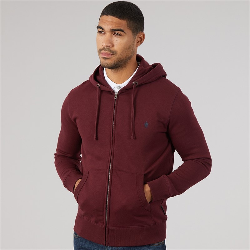 French Connection Herre FC Zip Hættetrøje Chateaux/Marine - Billede 3