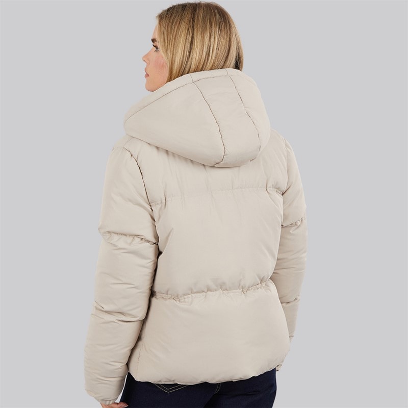 French Connection Dame kort dunjakke Light Taupe - Billede 2