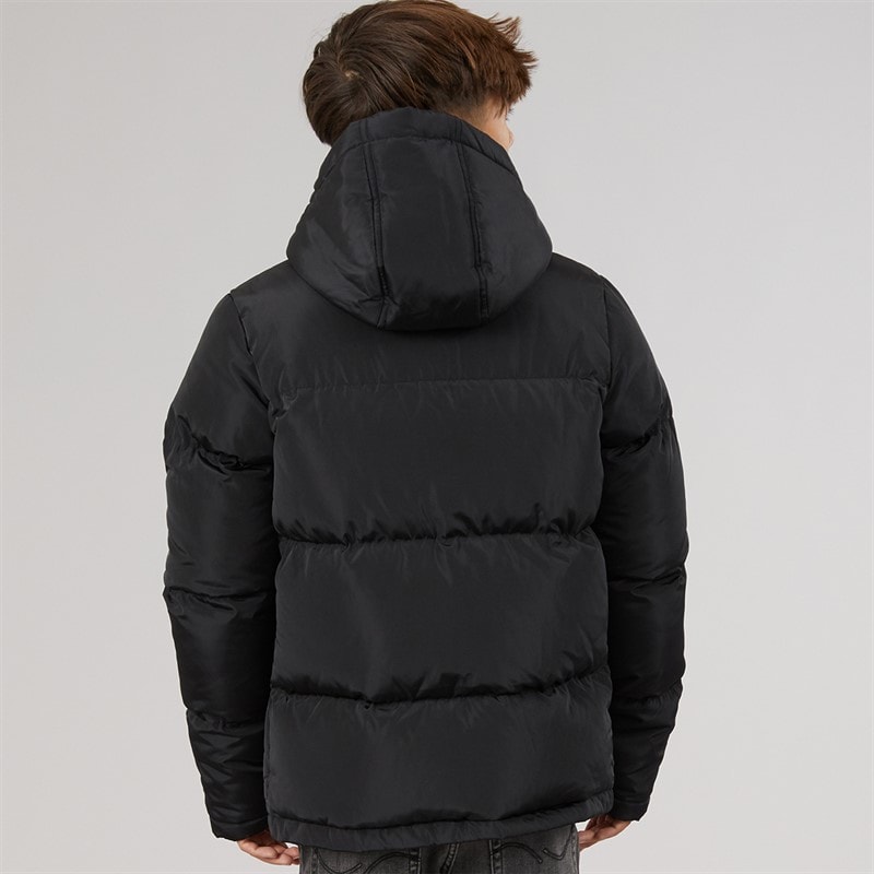 French Connection Drenge Række Puffer Jakke Sort - Billede 2