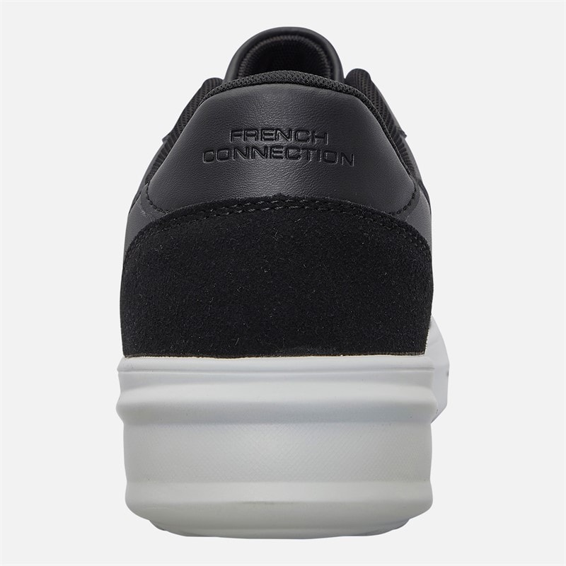French Connection Herre Hybrid Court Træningssko Sort/Hvid - Billede 3
