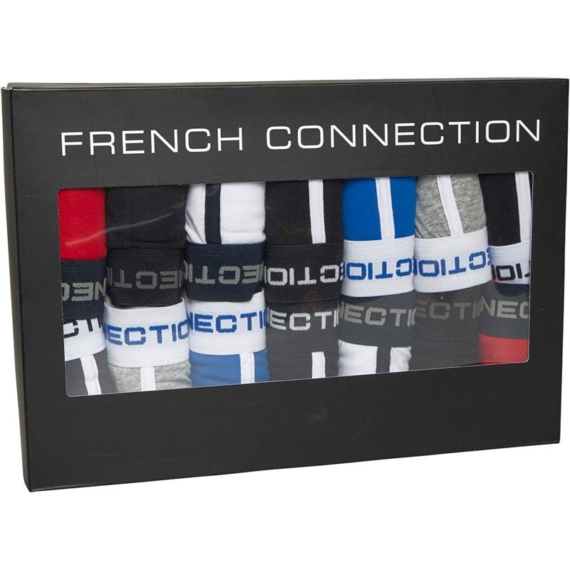 French Connection Herre 14 Par Boksershorts Flerfarvet