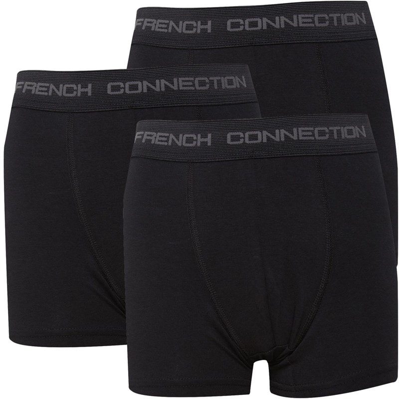 French Connection Drenge Boksershorts Sort