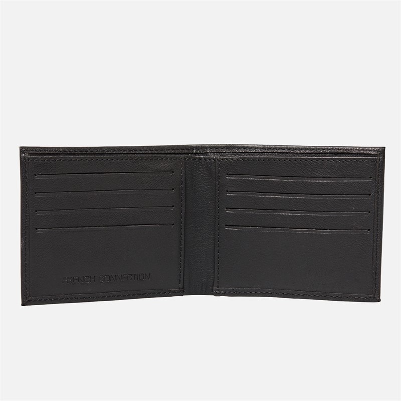 French Connection Herre Gunmetal Tegnebog Sort - Billede 2