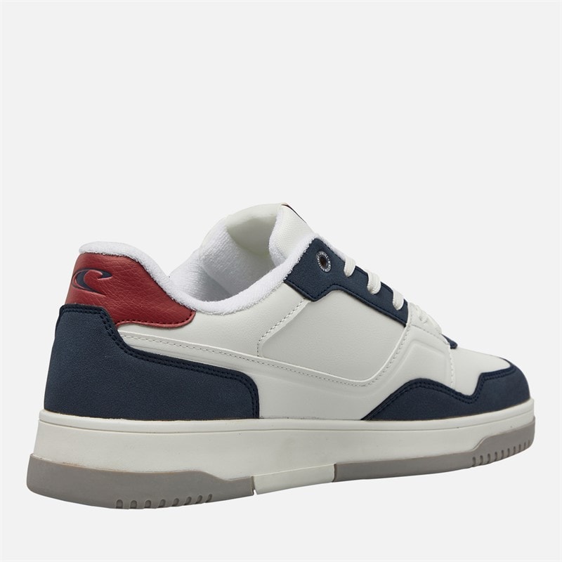 O'Neill Herre Sheldon Sneakers Lys Hvid/Dress Blå Bright White/ Dress Blues - Billede 5
